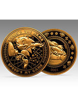 Pièce de Collection dorée n°1 – Sonic