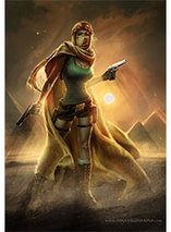 Art Print Tomb Raider The Last Revelation par Inna Vjuzhanina