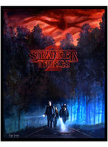 Sérigraphie Phosphorescente Stranger Things 2 – Ils vont quelque part