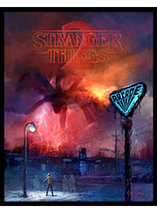Lithographie Phosphorescente Stranger Things 2