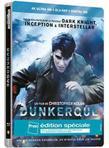 Dunkerque – steelbook édition spéciale Fnac 4K