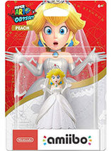 Figurine Amiibo Peach Tenue de Mariage