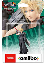 Figurine Amiibo Cloud Joueur 2 – Collection Super Smash Bros