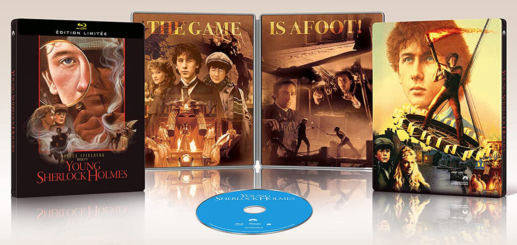 Le Secret de la Pyramide  Young Sherlock Holmes  steelbook édition limitée
