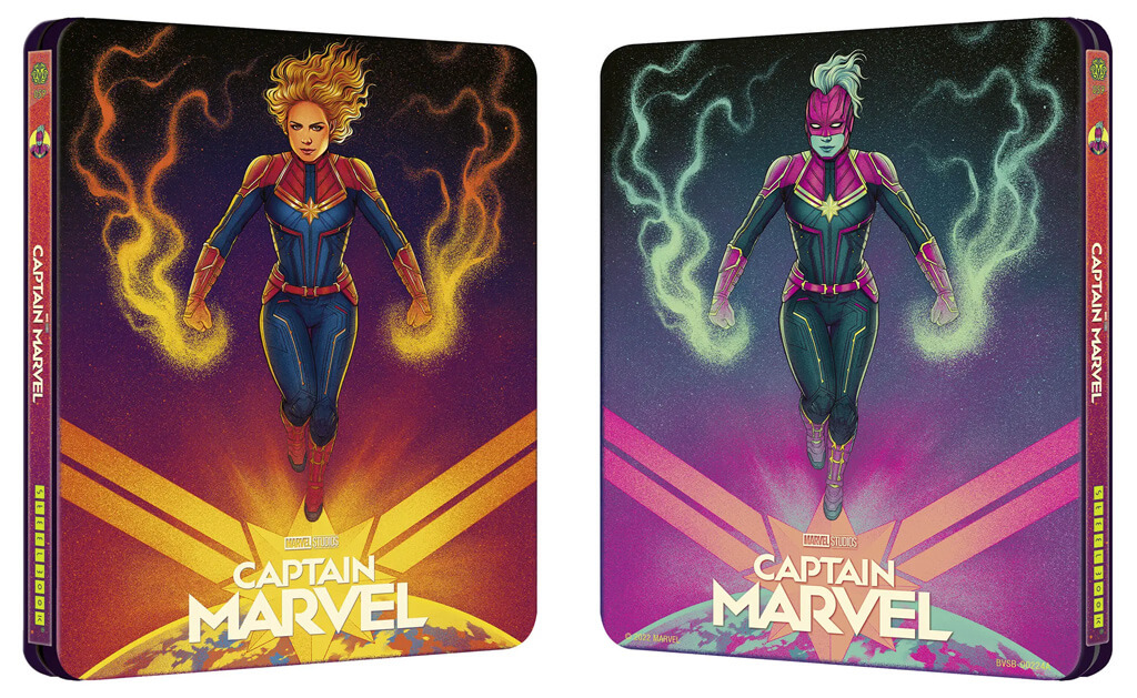 Captain Marvel steelbook Mondo X