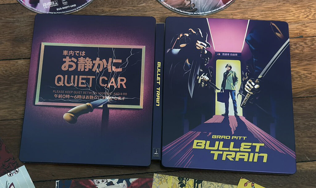 steelbook bullet train