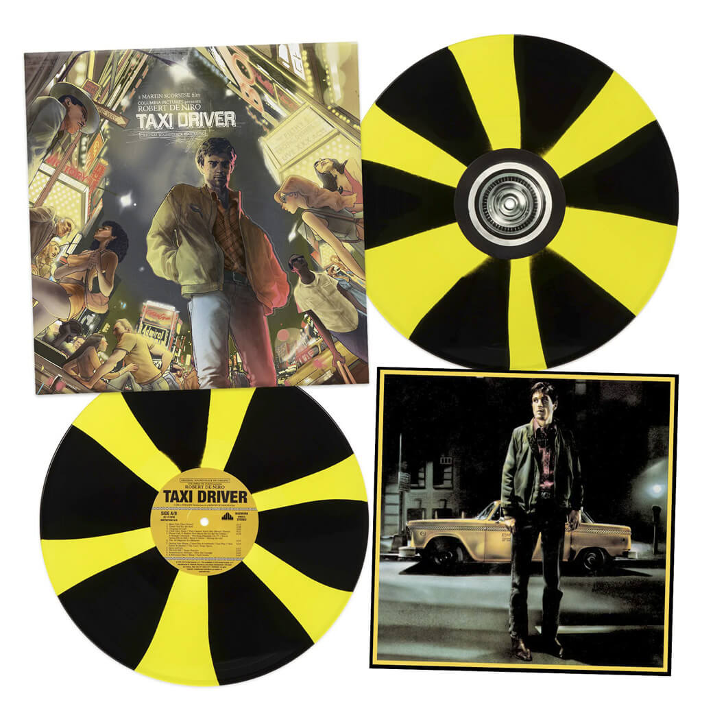 Taxi Driver Bande originale Édition Deluxe Vinyle Noir et Jaune