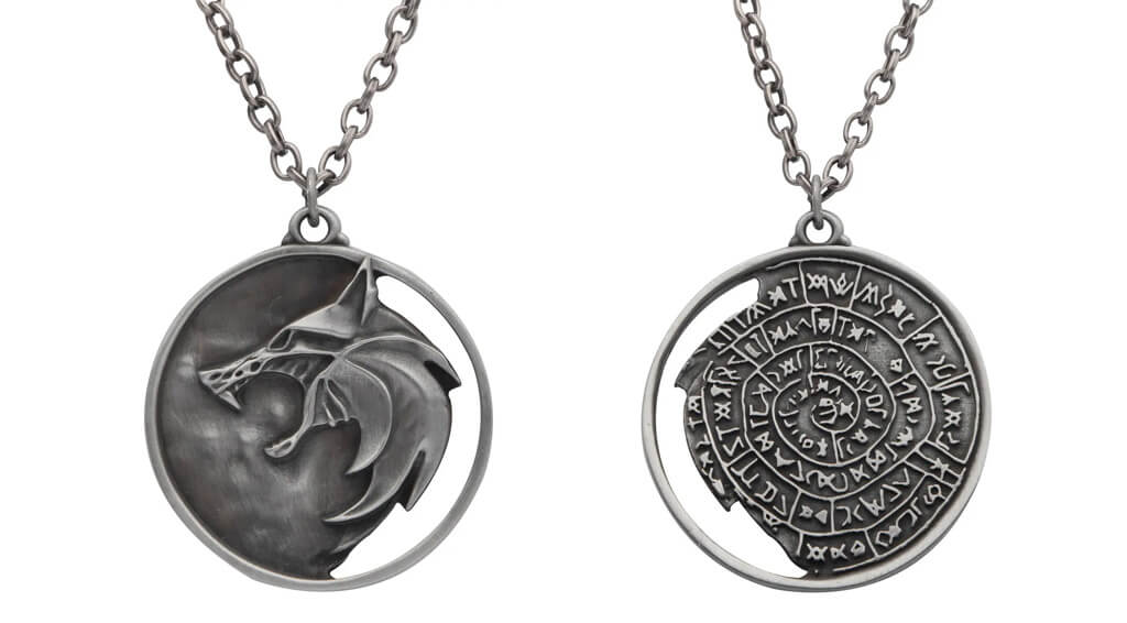 médaillon Gwynbleidd de la saison 2 de la série The Witcher de Netflix