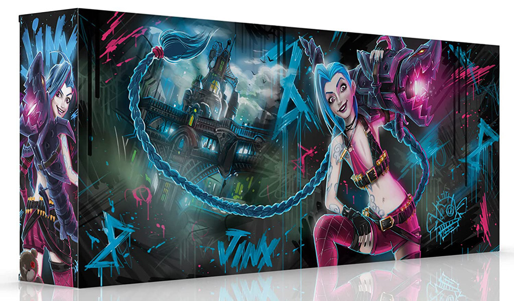 Nerf blaster de Jinx dans League of Legends  1