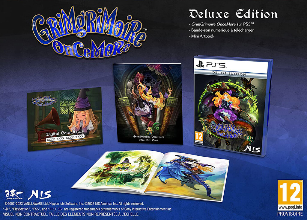 Grimgrimoire oncemore deluxe edition PS5