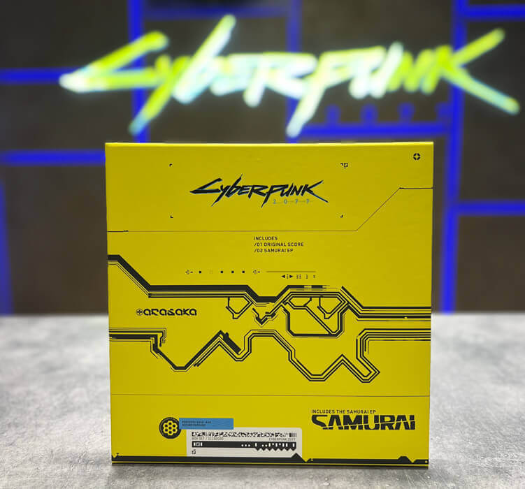 Cyberpunk 2077 coffret bande originale triple vinyle