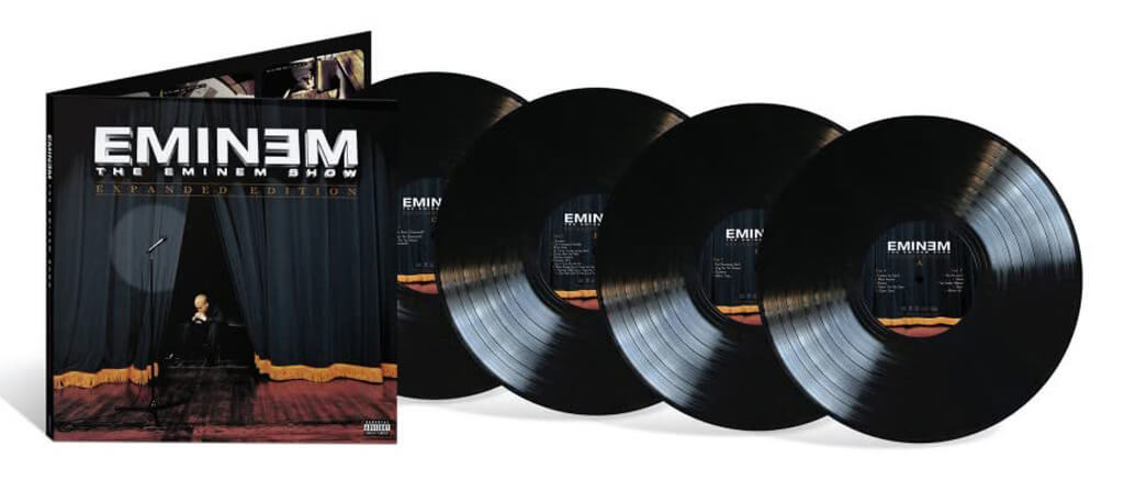 The Eminem Show album édition Deluxe 20ème anniversaire 4 vinyles