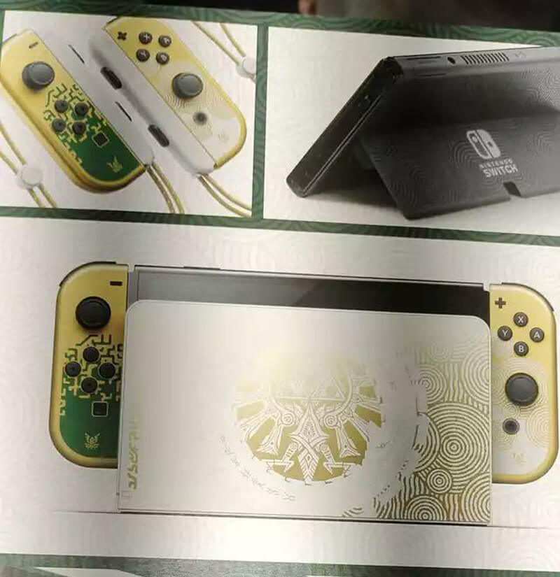 Switch collector pour The Legend of Zelda Tears of the Kingdom