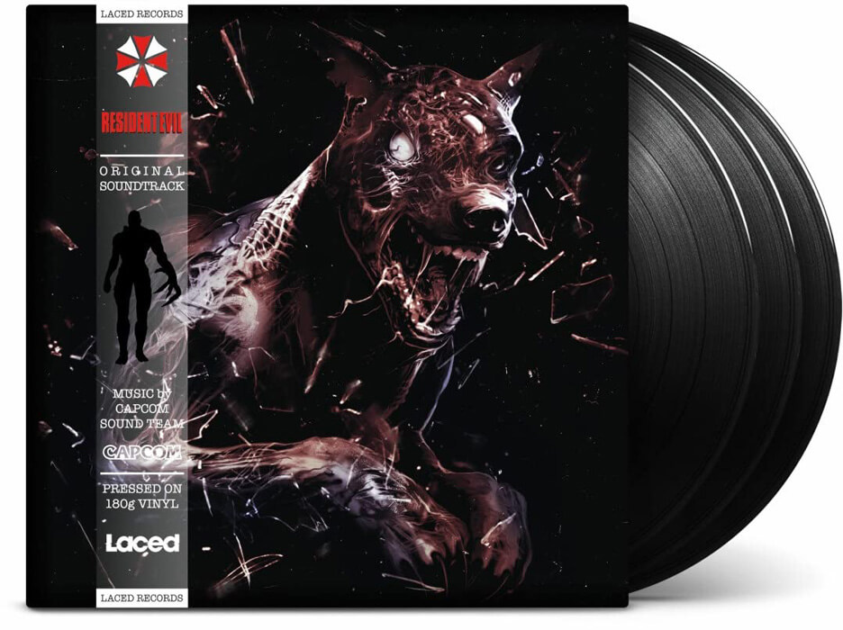 Resident Evil  1996  Bande originale édition Deluxe triple vinyles noirs