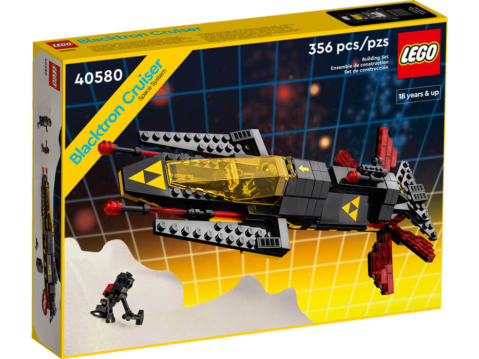 Le croiseur Blacktron LEGO Space