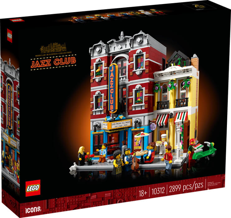 Le club de jazz LEGO icons
