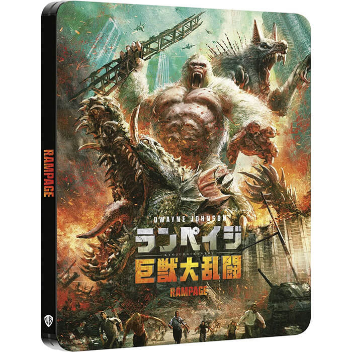 Rampage Hors de contrôle steelbook 4K