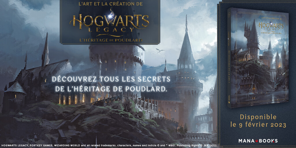 mana books artbook hogwarts legacy