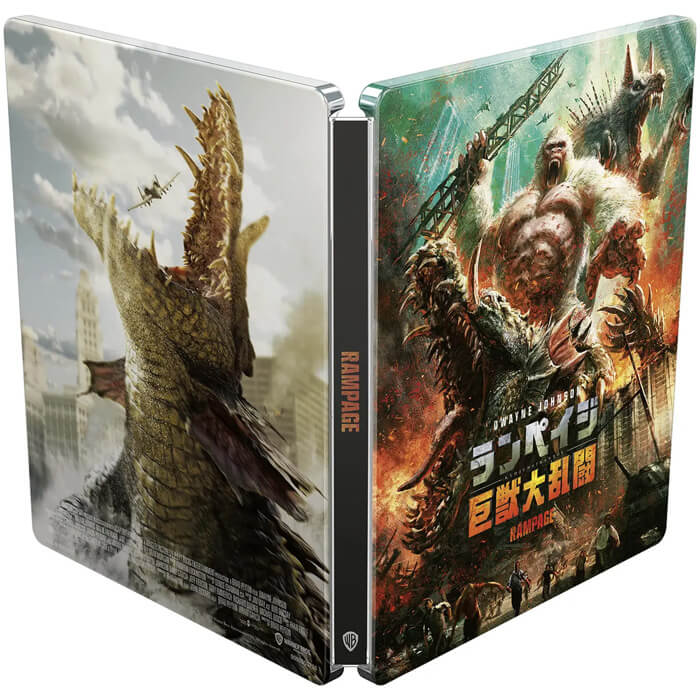Rampage Hors de contrôle steelbook 4K