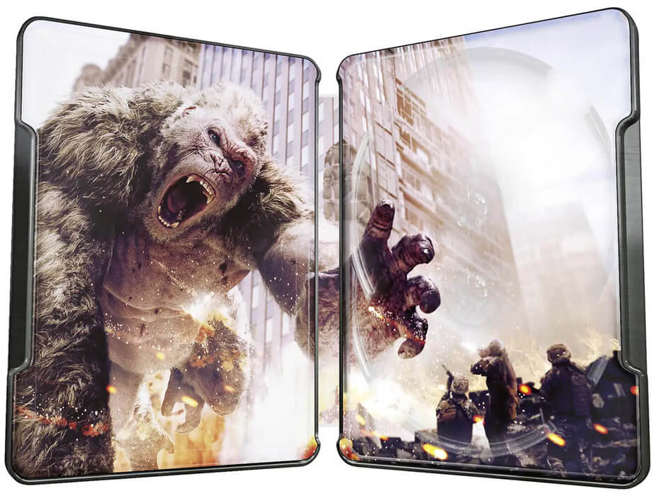Rampage Hors de contrôle steelbook visuel interne