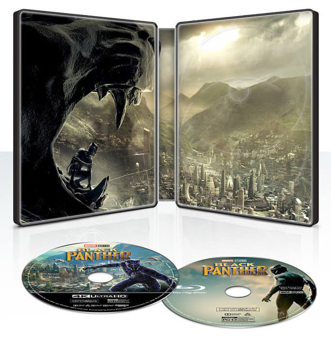 Black Panther steelbook visuel interne