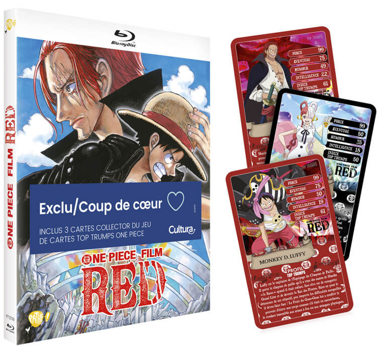 One Piece Film Red steelbook édition spéciale Cultura