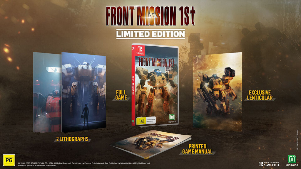 Front Mission 1st Remake édition limitée