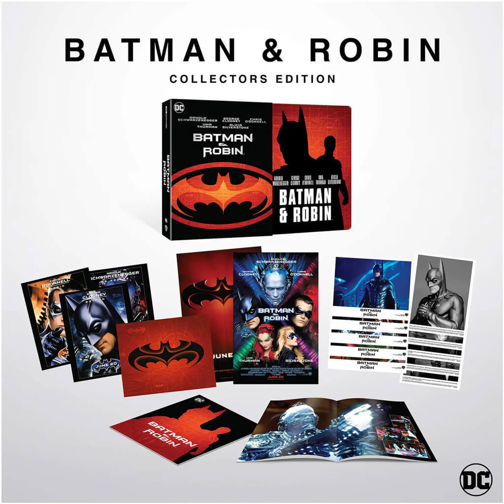 Batman   Robin  1997  steelbook coffret collector