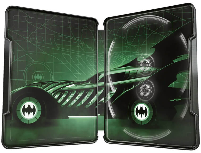 Batman Forever steelbook visuel interieur
