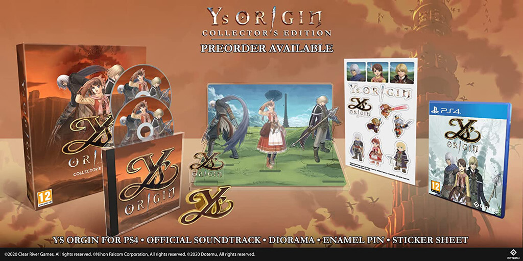 Ys Origin édition collector