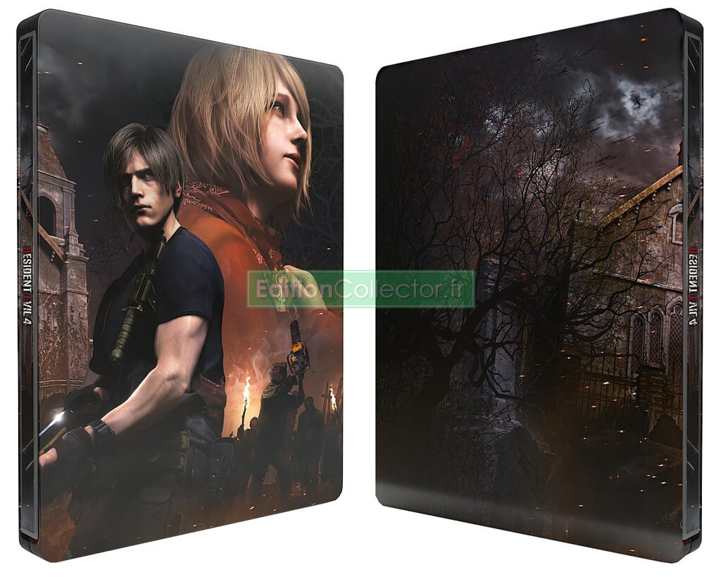 Resident Evil 4 Remake édition steelbook US