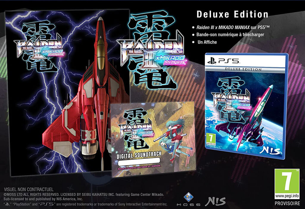 Raiden III x MIKADO Maniax édition Deluxe
