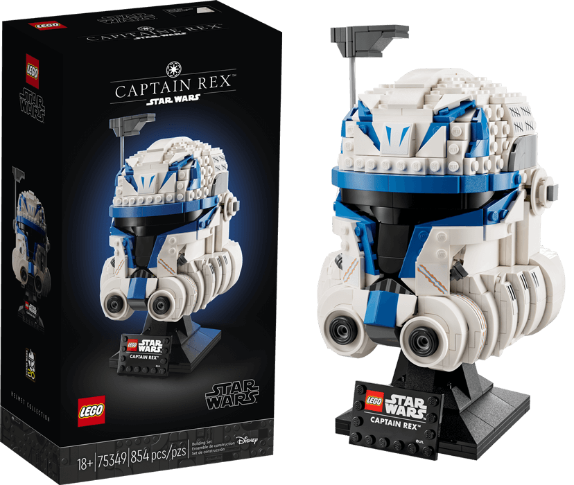 Le casque du Capitaine Rex LEGO Star Wars