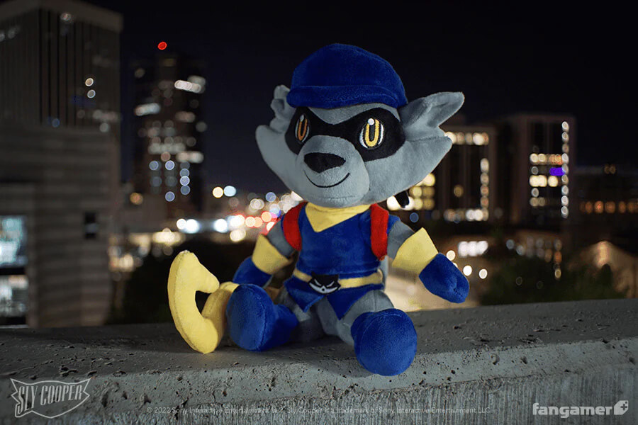 Peluche Sly Cooper 20ème anniversaire
