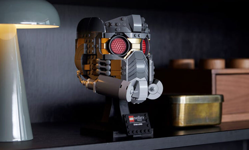 casque de Star Lord LEGO Marvel