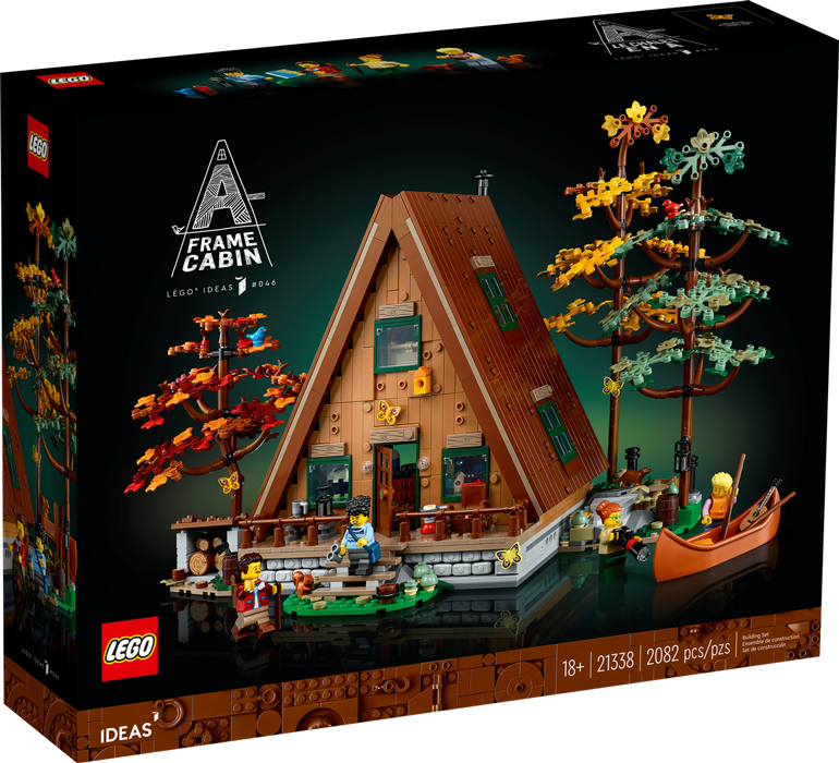 La cabane en A LEGO ideas