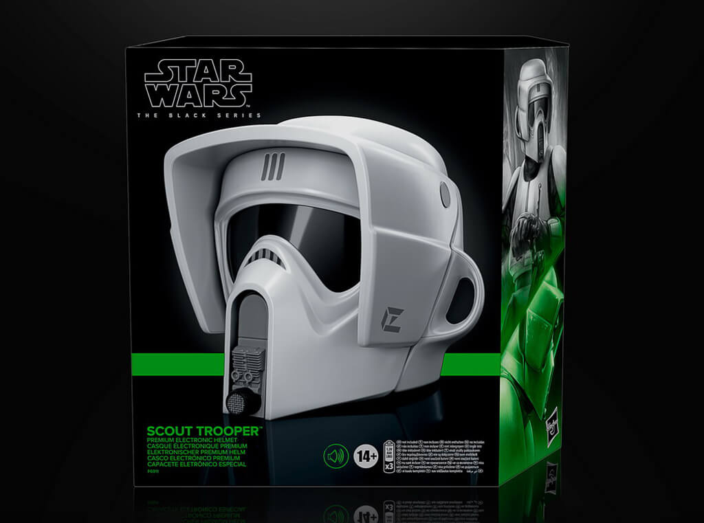 Réplique casque Scout Trooper dans Star Wars Le Retour du Jedi