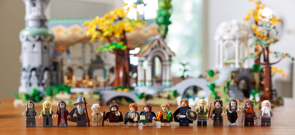 figurines LEGO Le Seigneur des Anneaux
