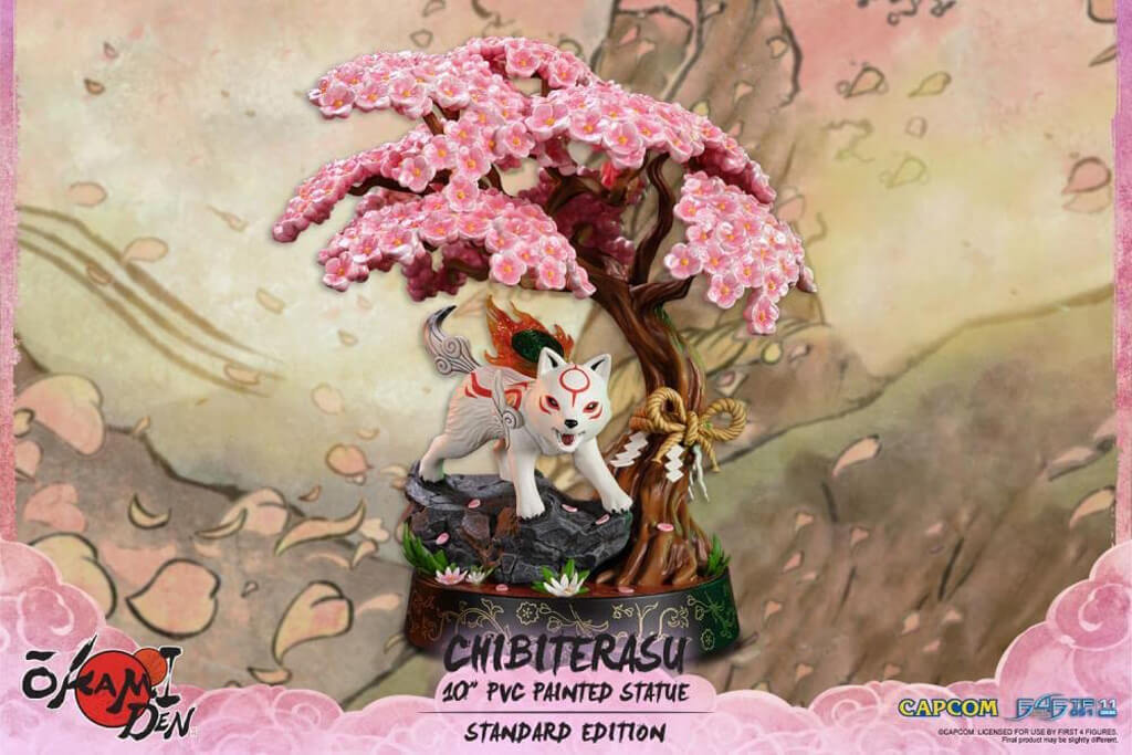 figurine de Chibiterasu dans Okamiden par F4F