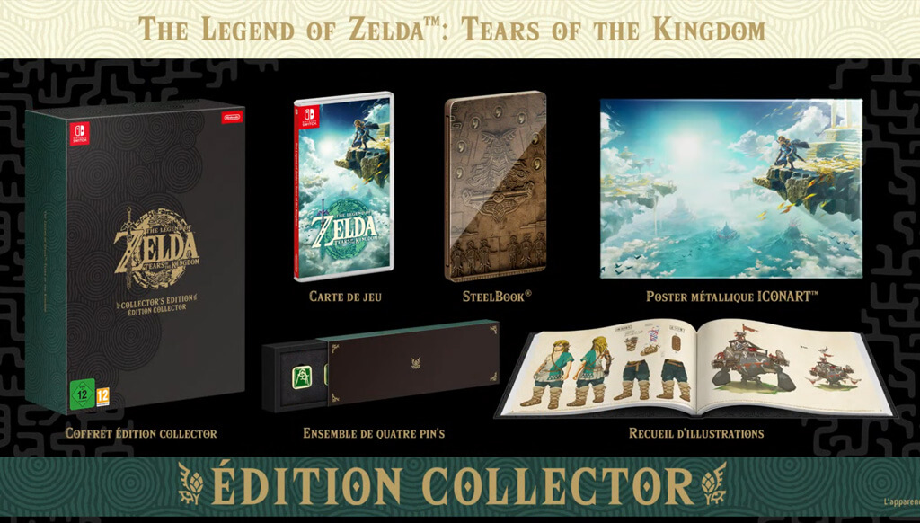 The Legend of Zelda Tears of the Kingdom édition collector