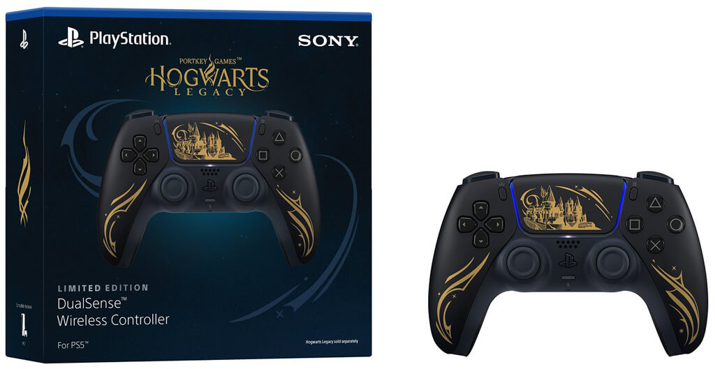 Manette dualsense édition limitée Hogwarts Legacy