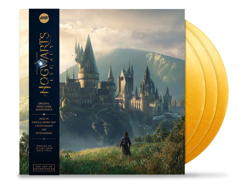 Hogwarts Legacy Bande originale triple vinyle doré