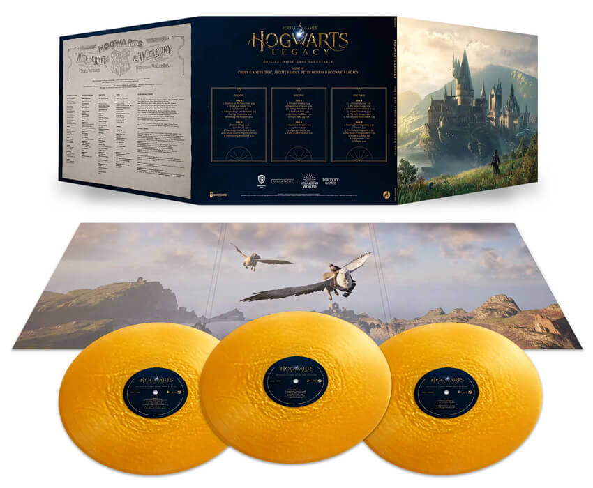 Hogwarts Legacy Bande originale vinyle doré
