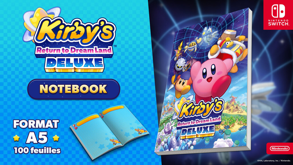 notebook A5 kirby