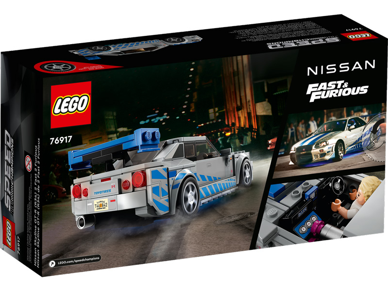 fast   furious Nissan Skyline GT R LEGO Speed Champions