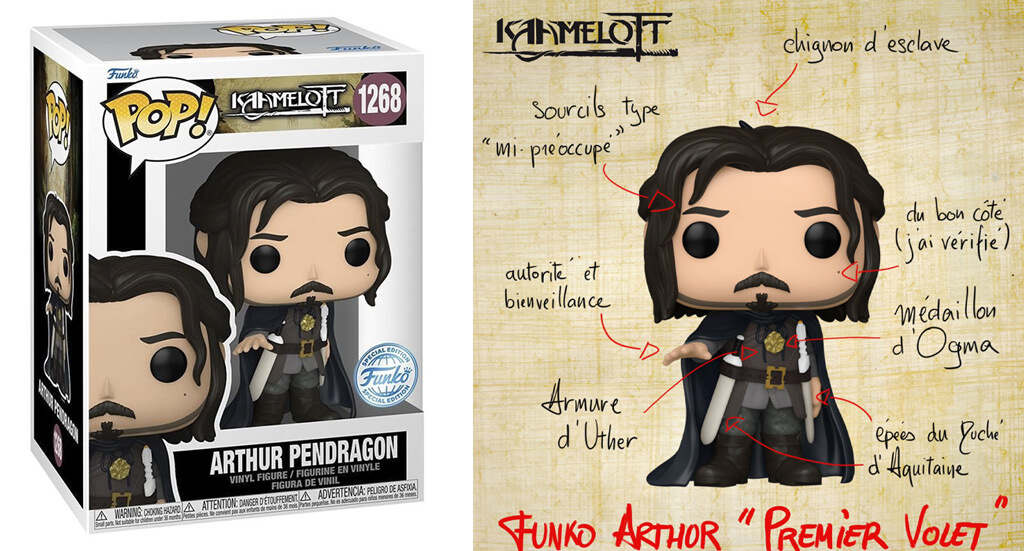 Figurine Funko Pop Kaamelott Arthur Pendragon
