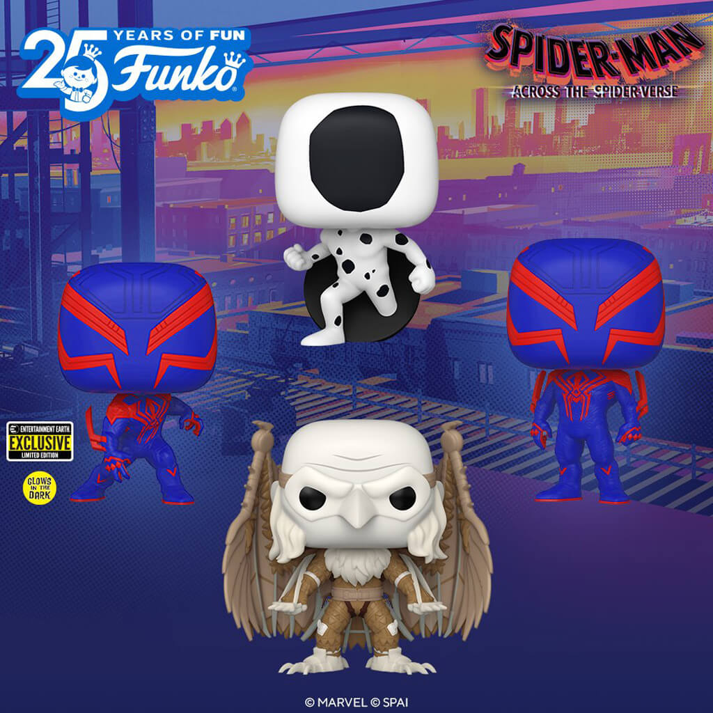 Collection figurines Funko Spider Man Across The Spider Verse