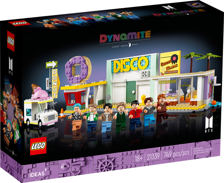 BTS Dynamite LEGO ideas