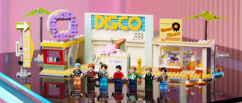 photo BTS Dynamite LEGO ideas