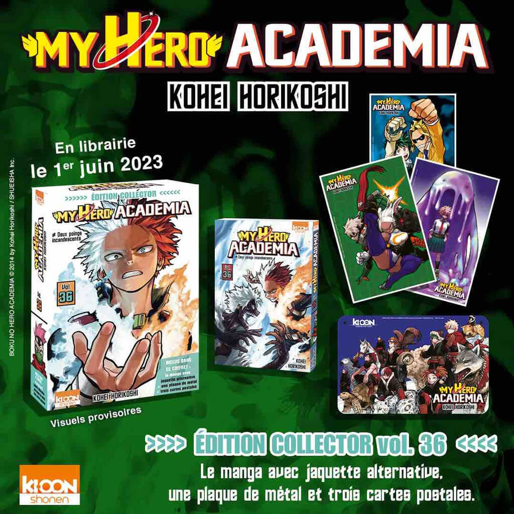 My hero academia Tome 36 édition collector